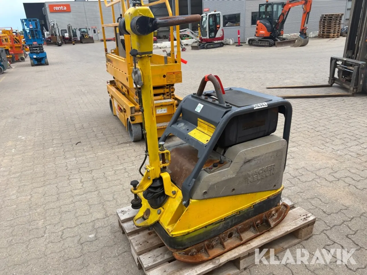Billede 1 - Pladevibrator Wacker Neuson DPU6555