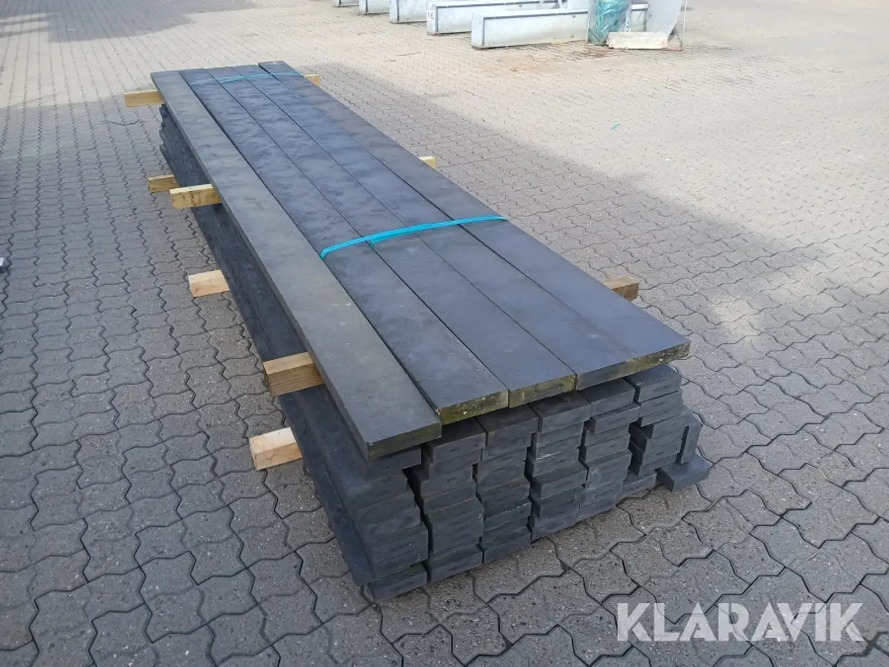 Billede 5 - Retextil brædder+planker Sort fremstillet af genbrugs materiale