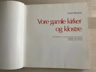 Vore gamle kirker og klostre, Gorm Benzon