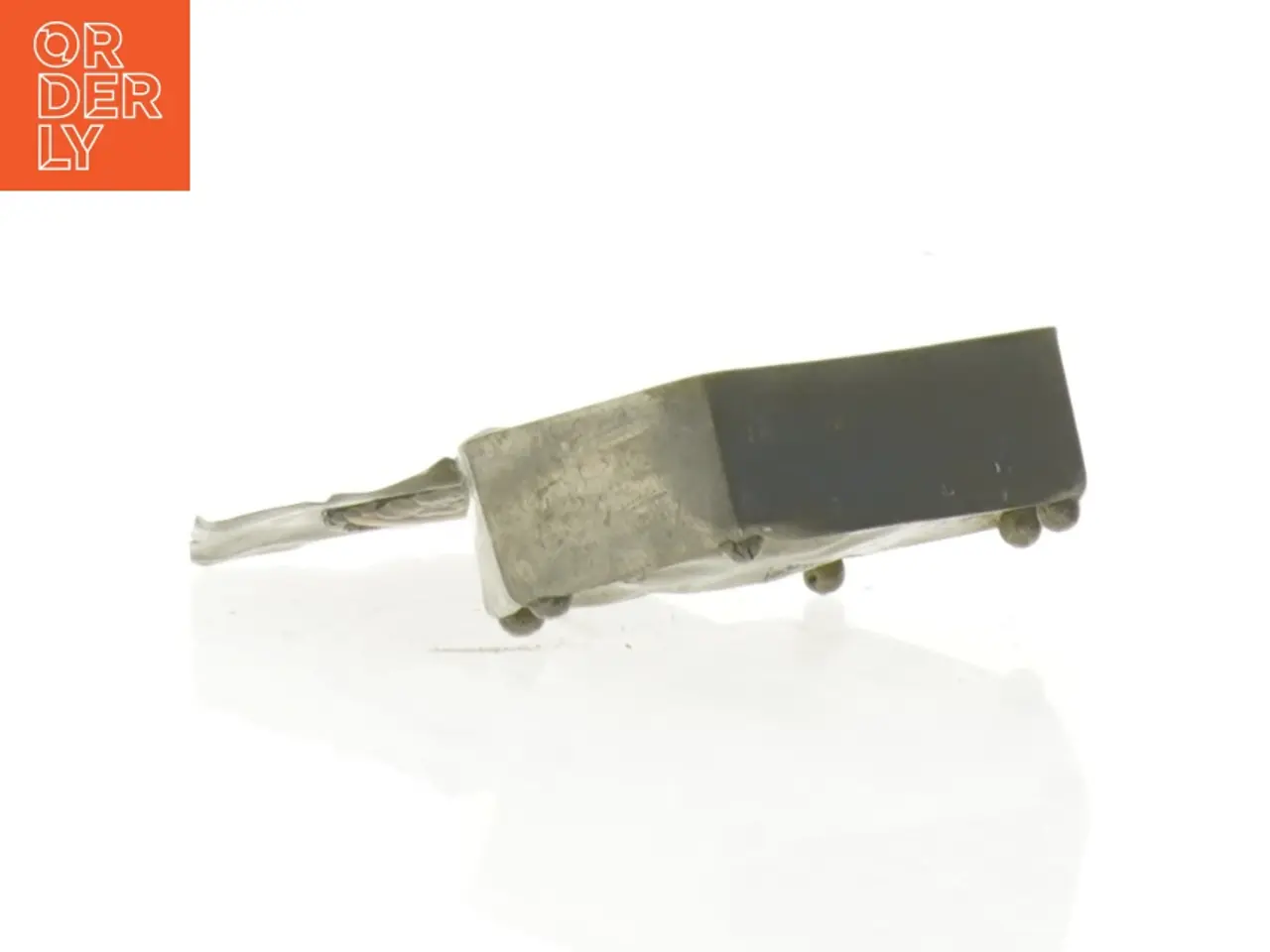 Billede 6 - Antik Tin æske med Skildpadde skjold (str. 9 x 6 x 2 cm)
