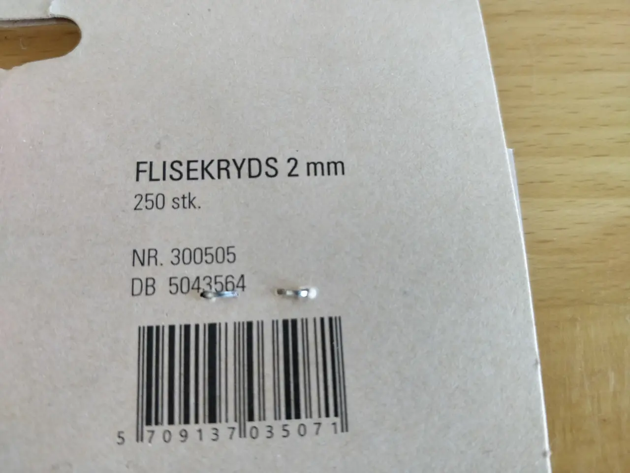 Billede 3 - Flisekryds 2 mm