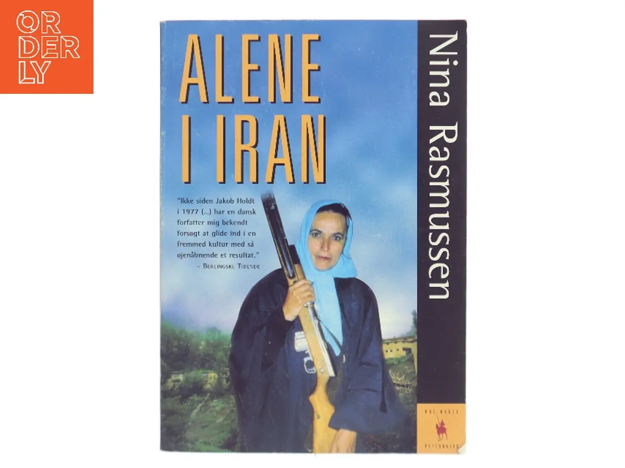 Billede 1 - Alene i Iran af Nina Rasmussen (f. 1942) (Bog)