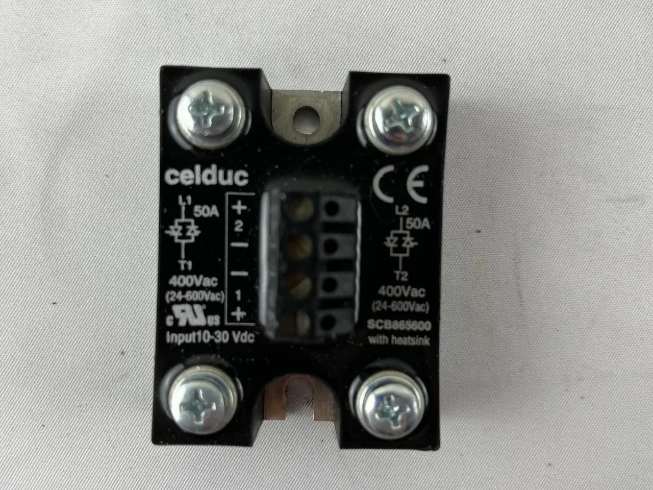 Billede 3 - Celduc SCB865600 Solid State relæ 2‑Phase 50A