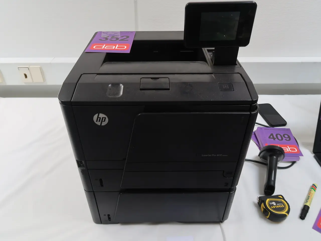 Billede 1 - Printer, HP LaserJet Pro 400 M410dw