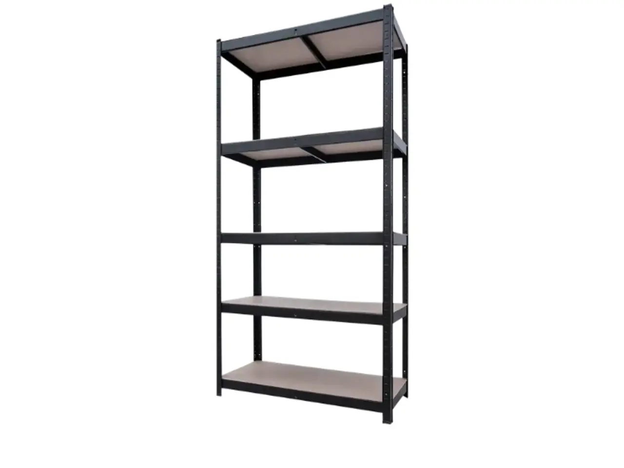 Billede 2 - Stålreol 180x90x45 cm - antracit