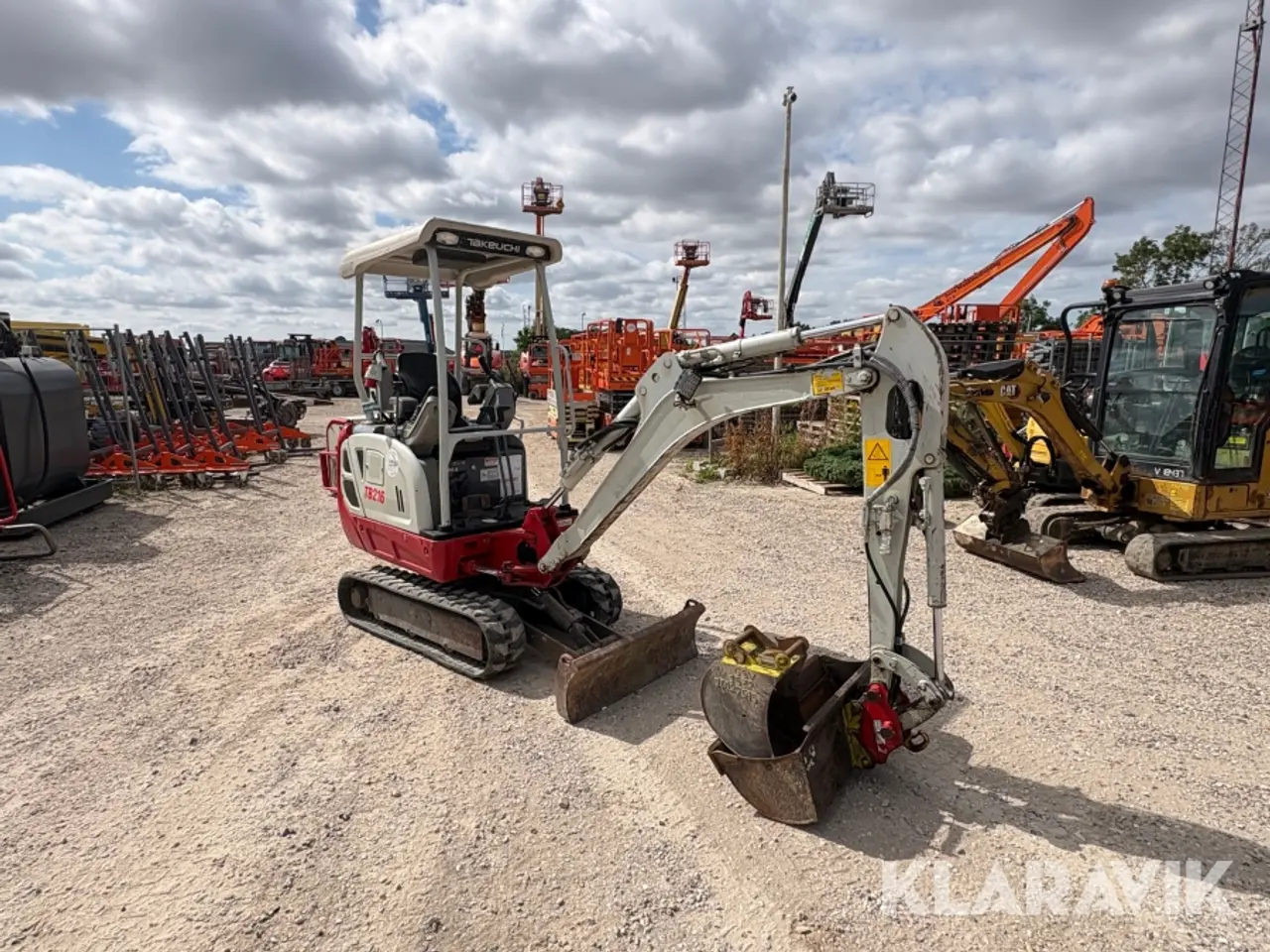 Billede 2 - Minigraver Takeuchi TB216 Hybrid