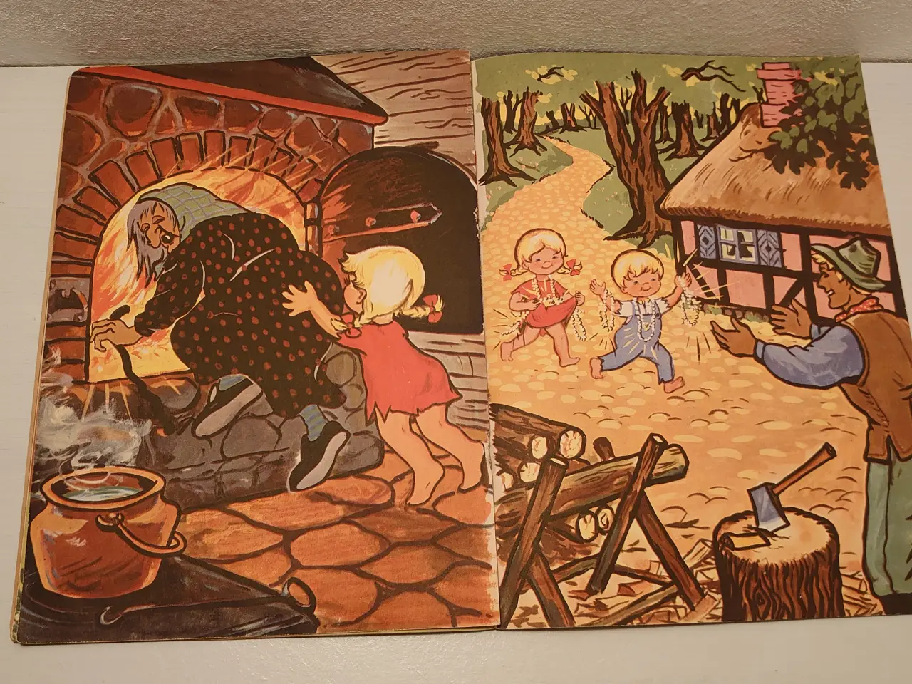 Billede 5 - Brdr Grimm: Hans og Grete. ill. Anni Lippert.