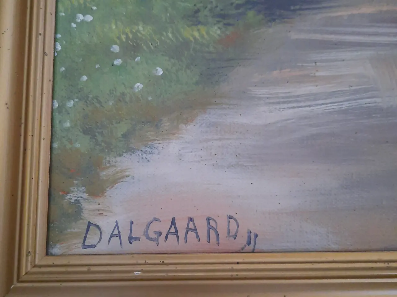 Billede 2 - Akrylmaleri. St. 106 X 74 cm.