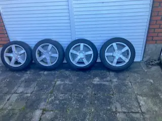 4 vinterdæk m. alufælge Peugeot 107 m fl