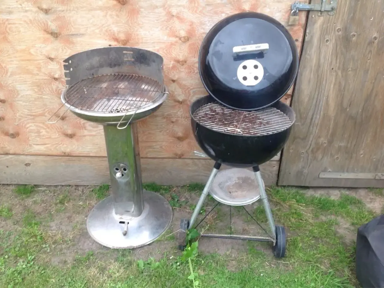 Billede 3 - 2 stk kul grill Weber & rustfri