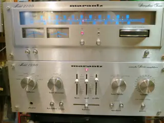 High END VINTAGE MARANTZ 1090 + MARANTZ 2100