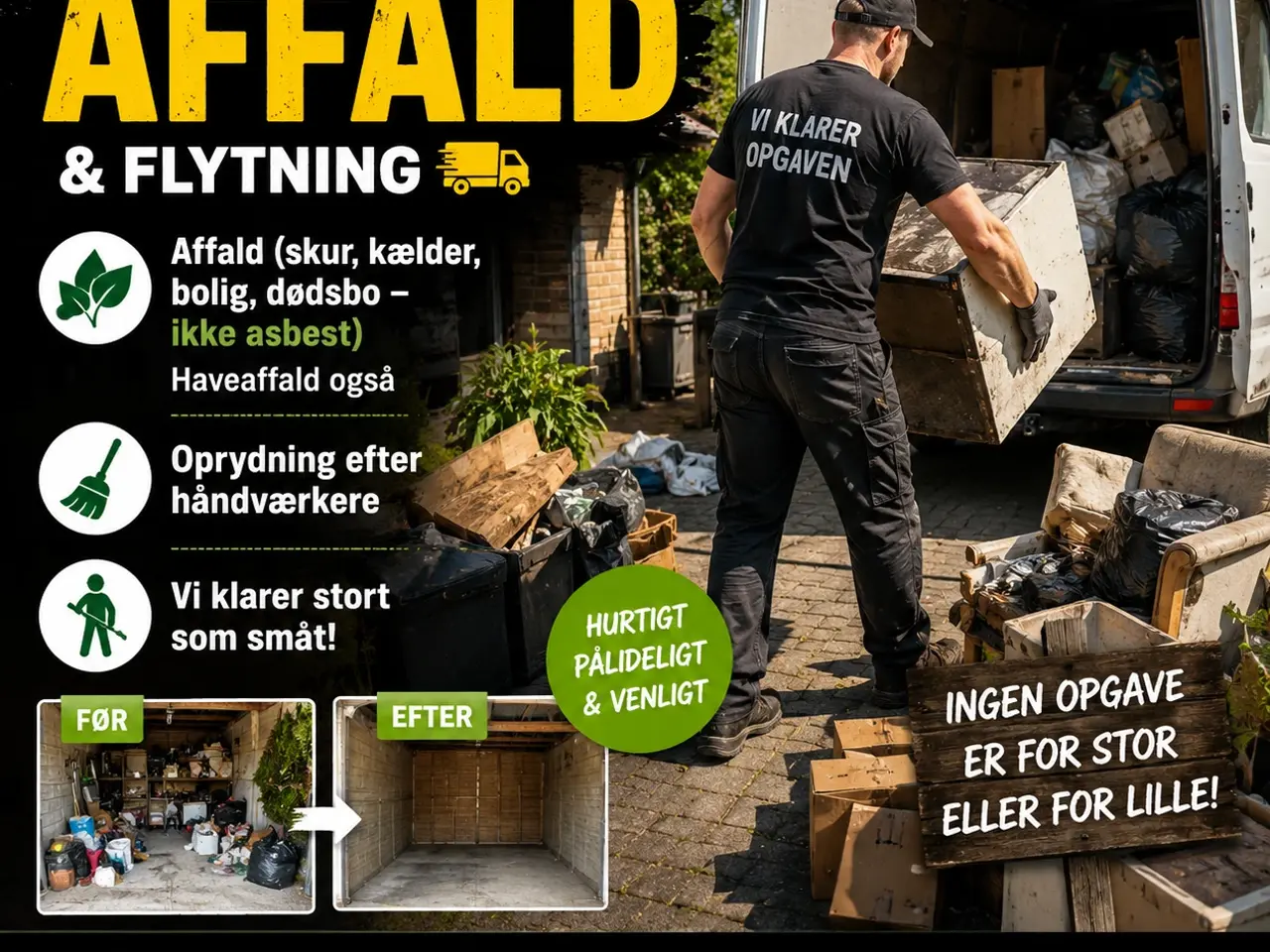Billede 1 - Oprydning