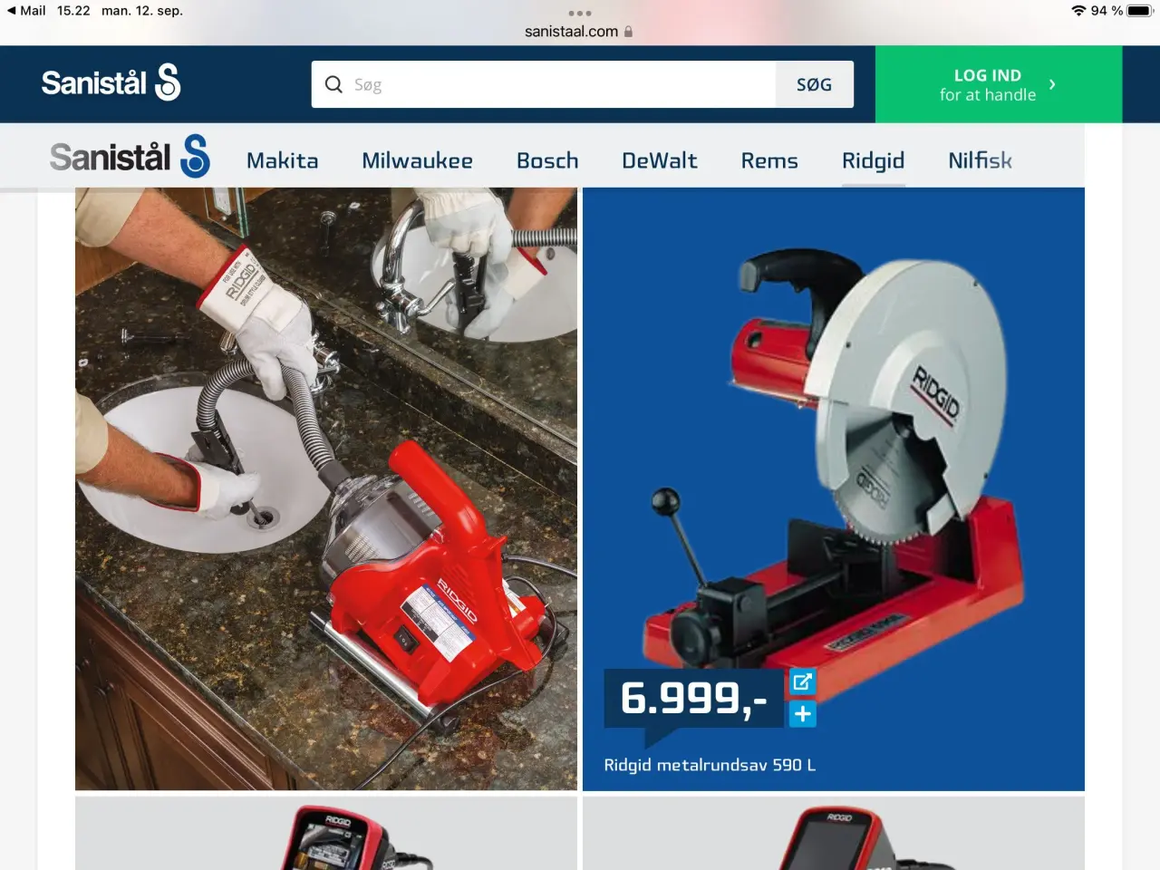 Billede 2 - Ridgid 590