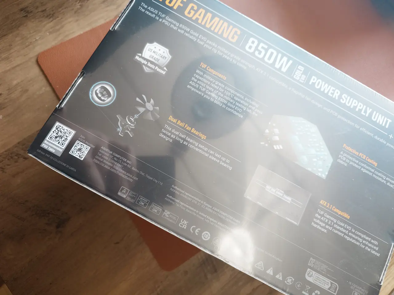 Billede 1 - Asus tuf gaming 850w gold evo