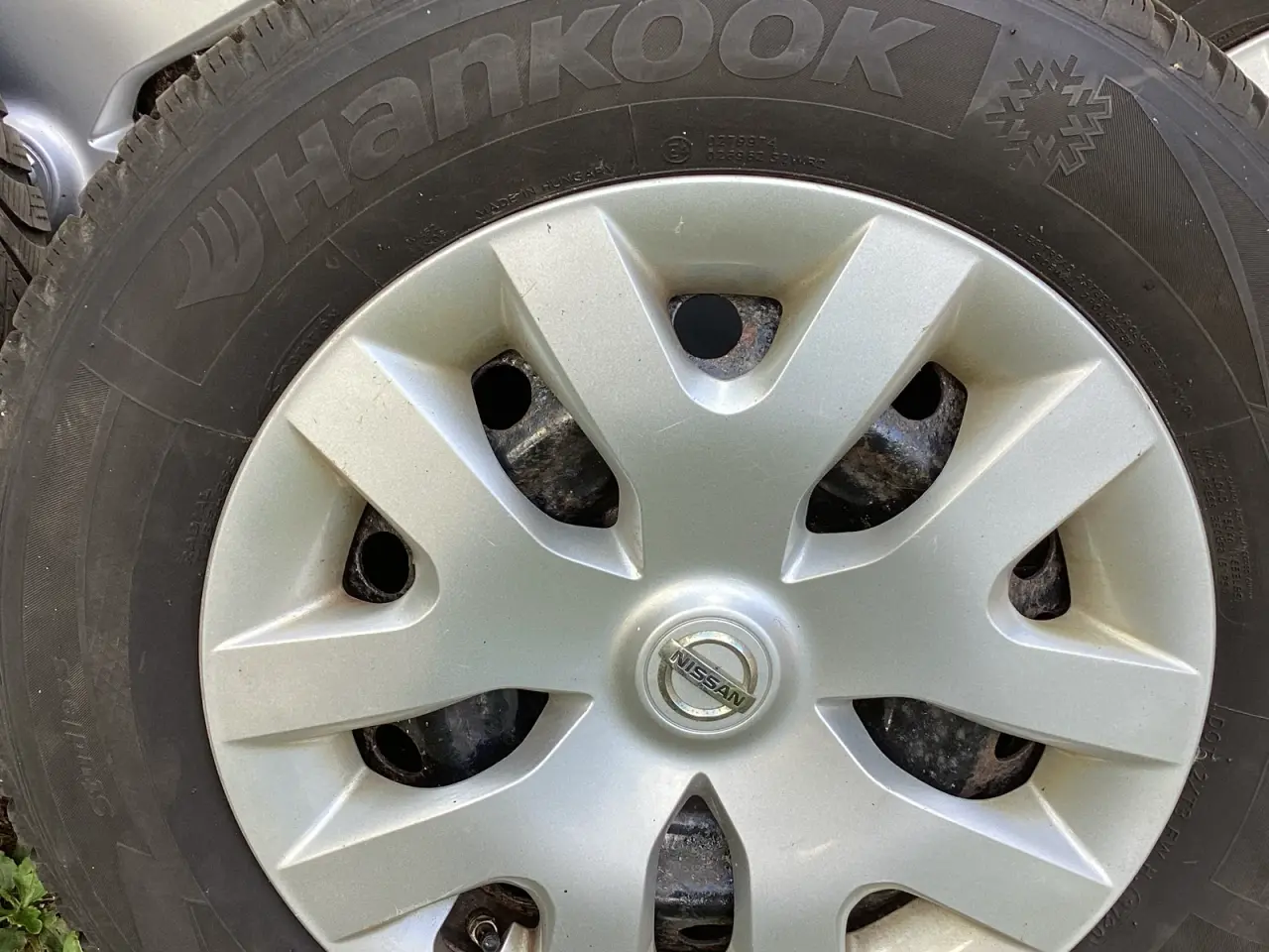 Billede 2 - 4 stk vinterhjul til Nissan 215/65 16. 5+114,3