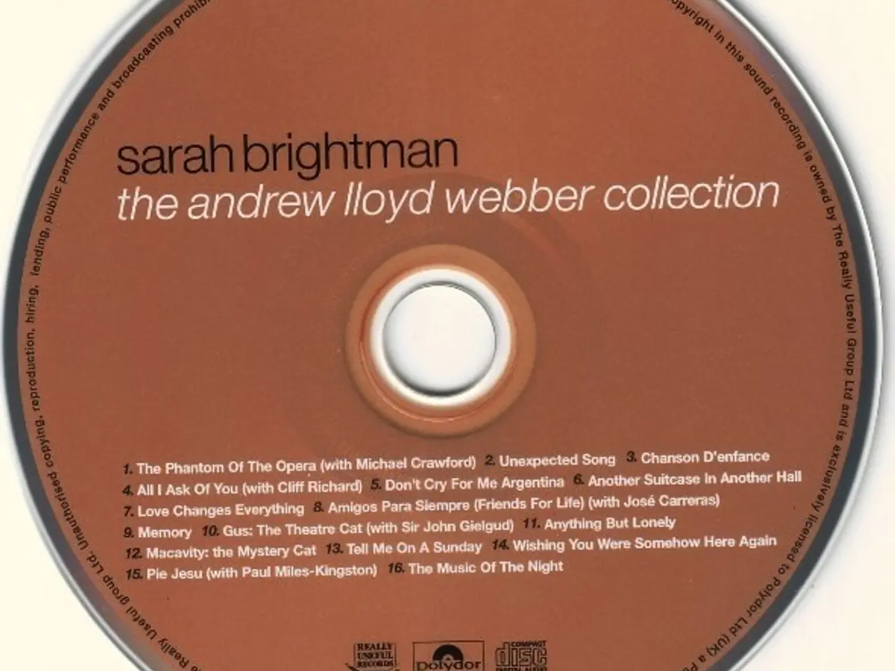 Billede 3 - Sarah Brightman – The Andrew Lloyd Webber Collecti