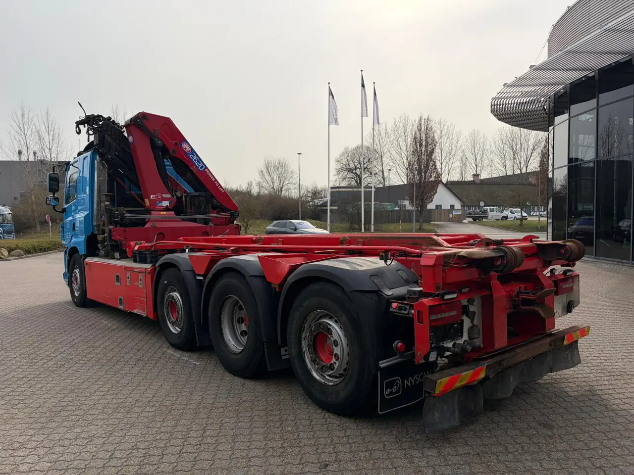 Billede 3 - DAF CF520 8x2-6, Hejs-kran