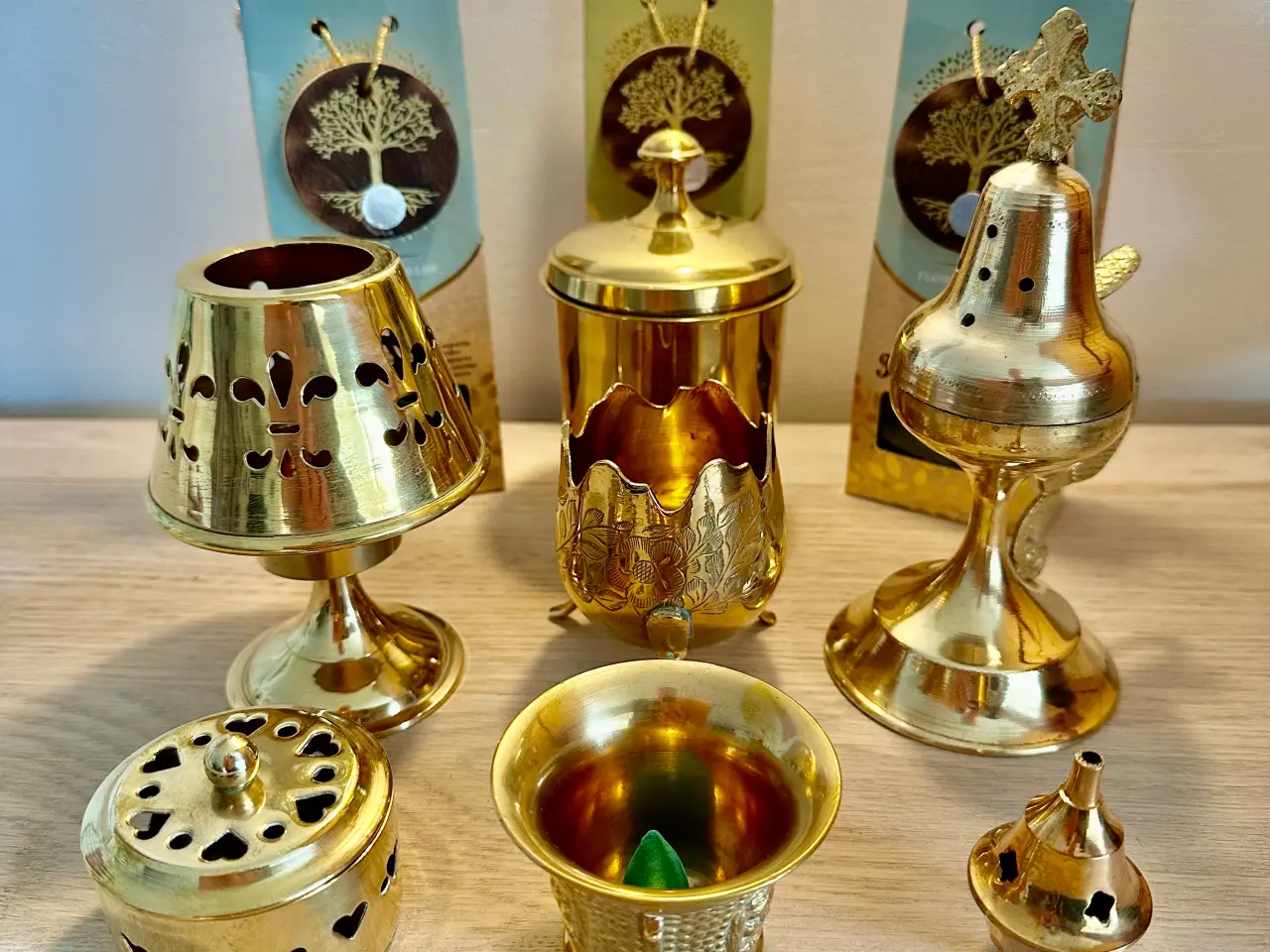 Billede 2 - Vintage/antikke røgelses tilbehør sælges. 