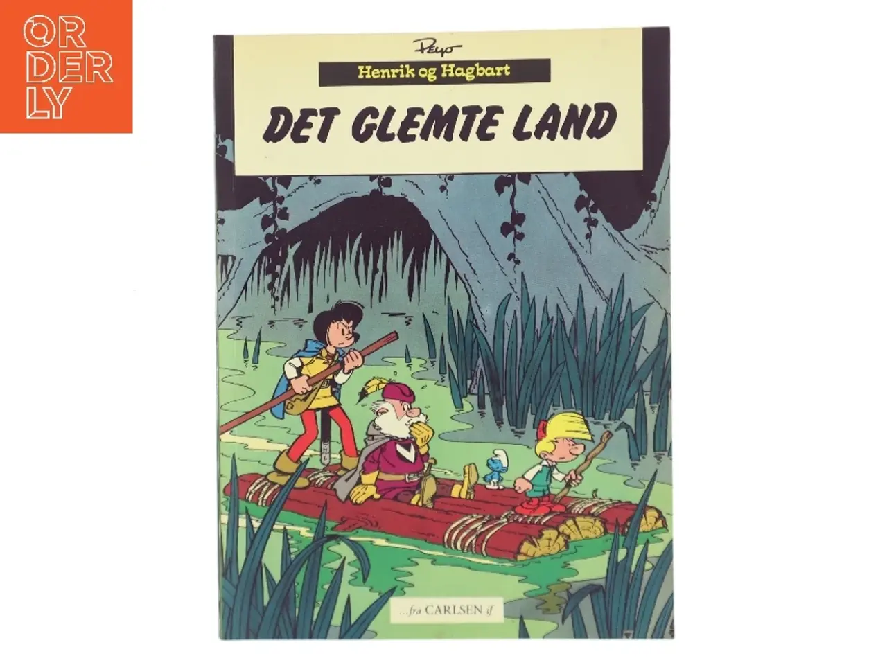 Billede 1 - Det Glemte Land af Peyo (Bog)