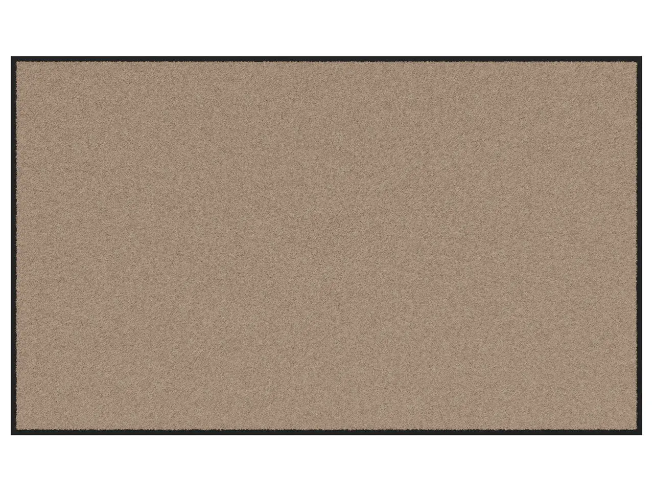 Billede 2 - Dørmåtte beige og sort 90 x 150 cm