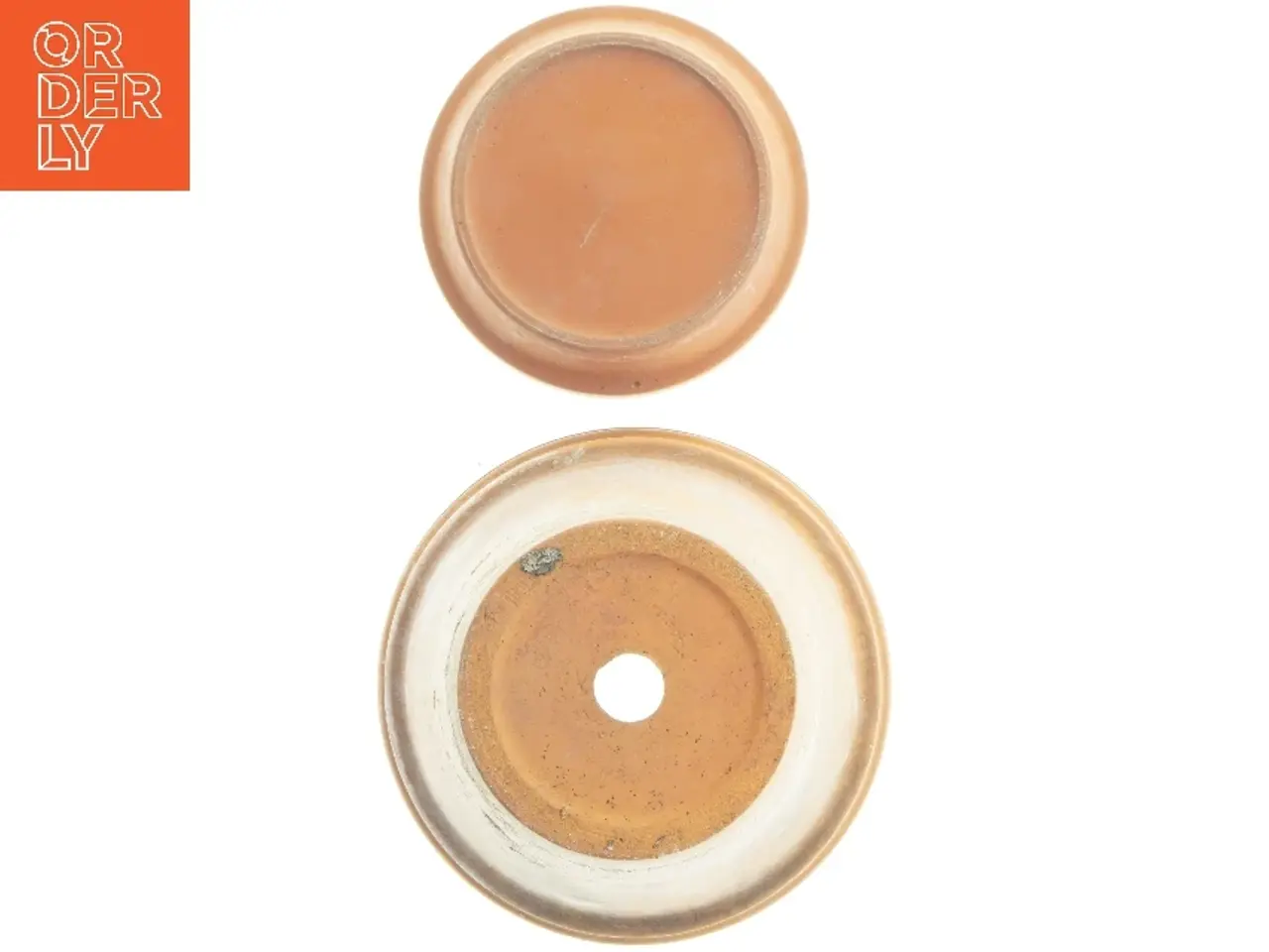 Billede 4 - Terracotta urtepotte med underskål (str. 20x17 cm)