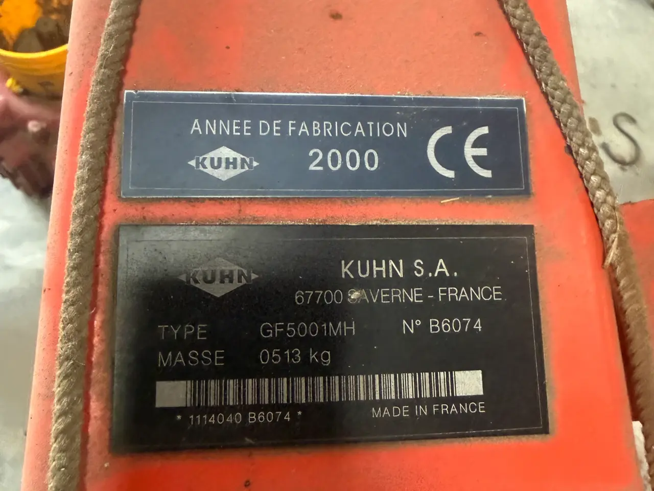 Billede 3 - Kuhn 4 rotor høveder. 5m 