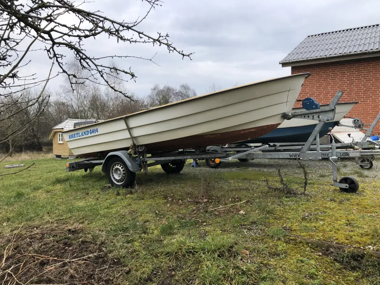 Billede 1 - Shetland jolle GH14 med 15 hk Suzuki motor