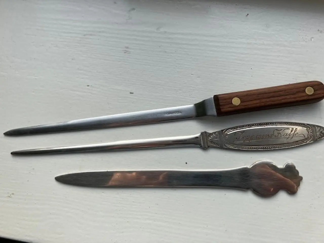 Billede 3 - 3 Brevåbnere, papirknive