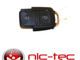 Flipnøgle rep kit 2 knap for VW Seat & Skoda