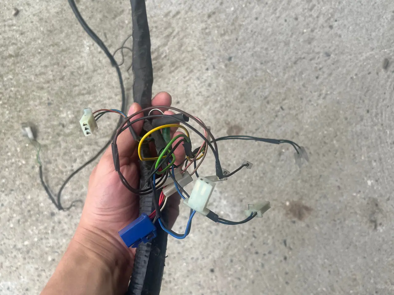 Billede 3 - Yamaha Jog R ledningsnet 