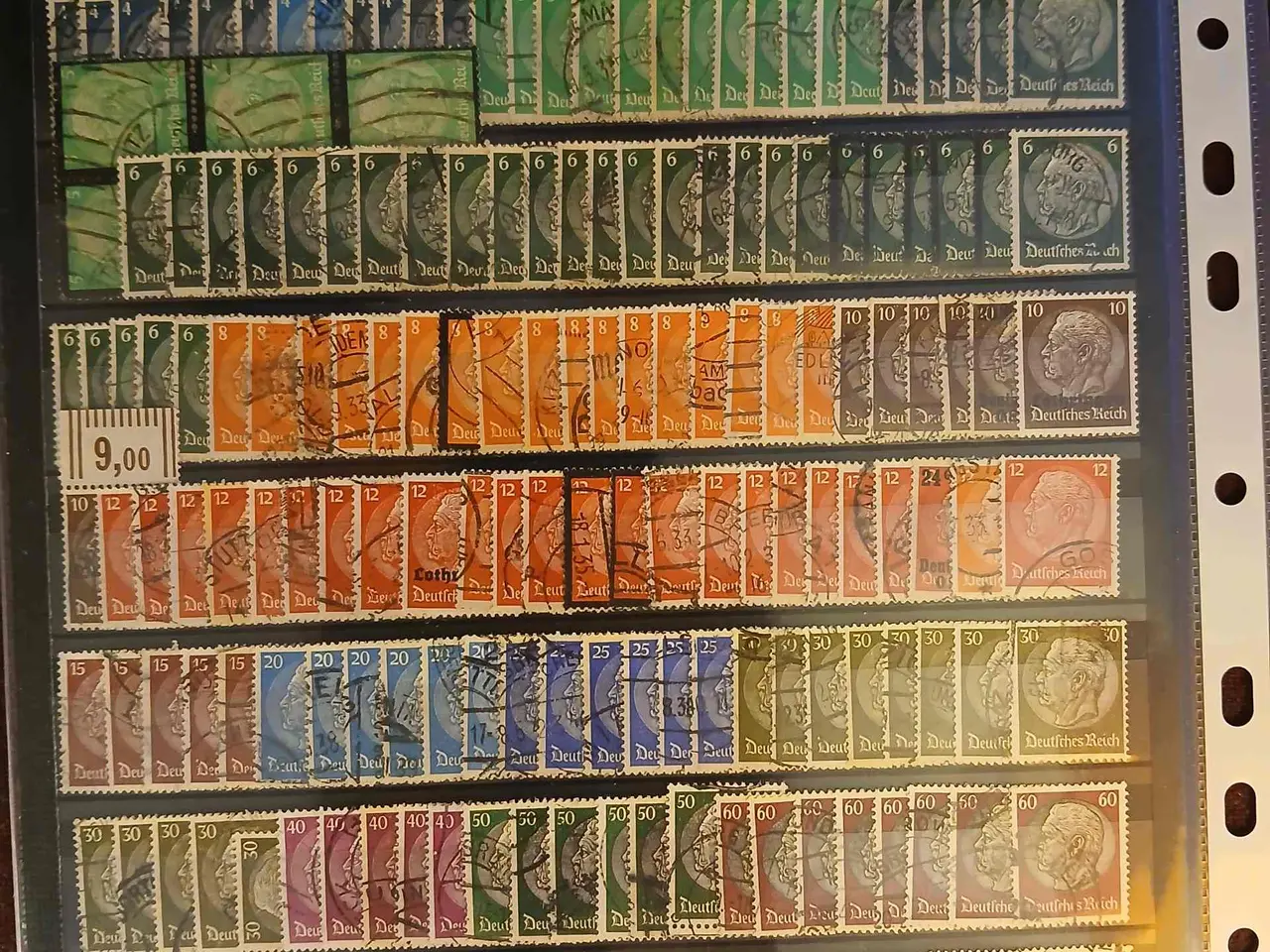 Billede 5 - Deutsches Reich (435) 6 plancher med 8 sider