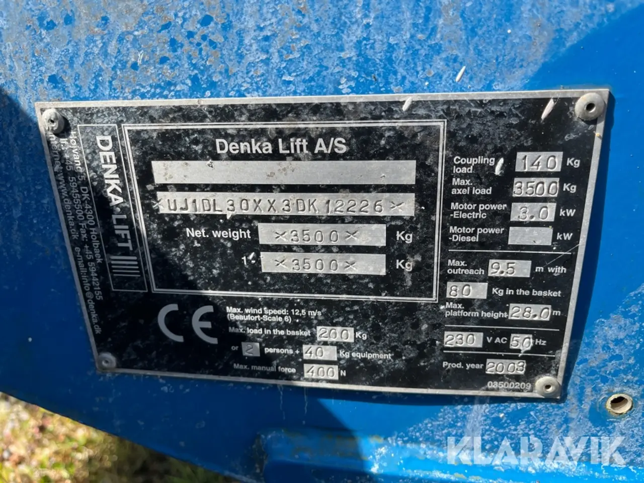 Billede 10 - Bomlift Denka Lift DL 30