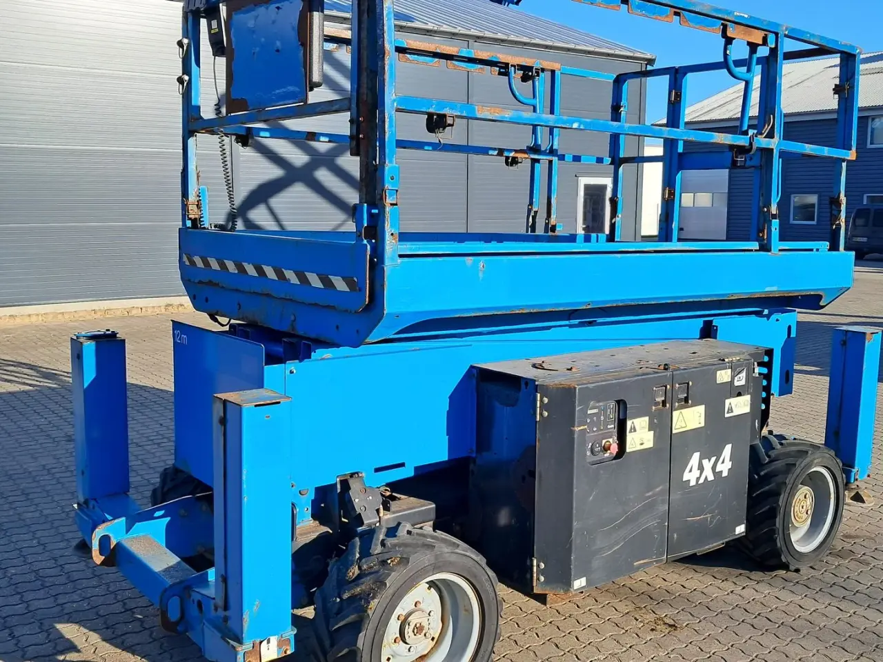Billede 1 - Genie GS-3365 RT 12 m terrængående saxlift
