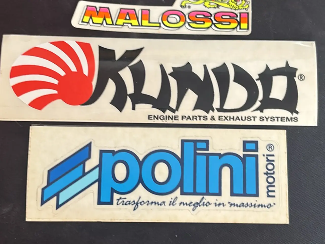 Billede 1 - Malossi Polini Kundo klistermærker