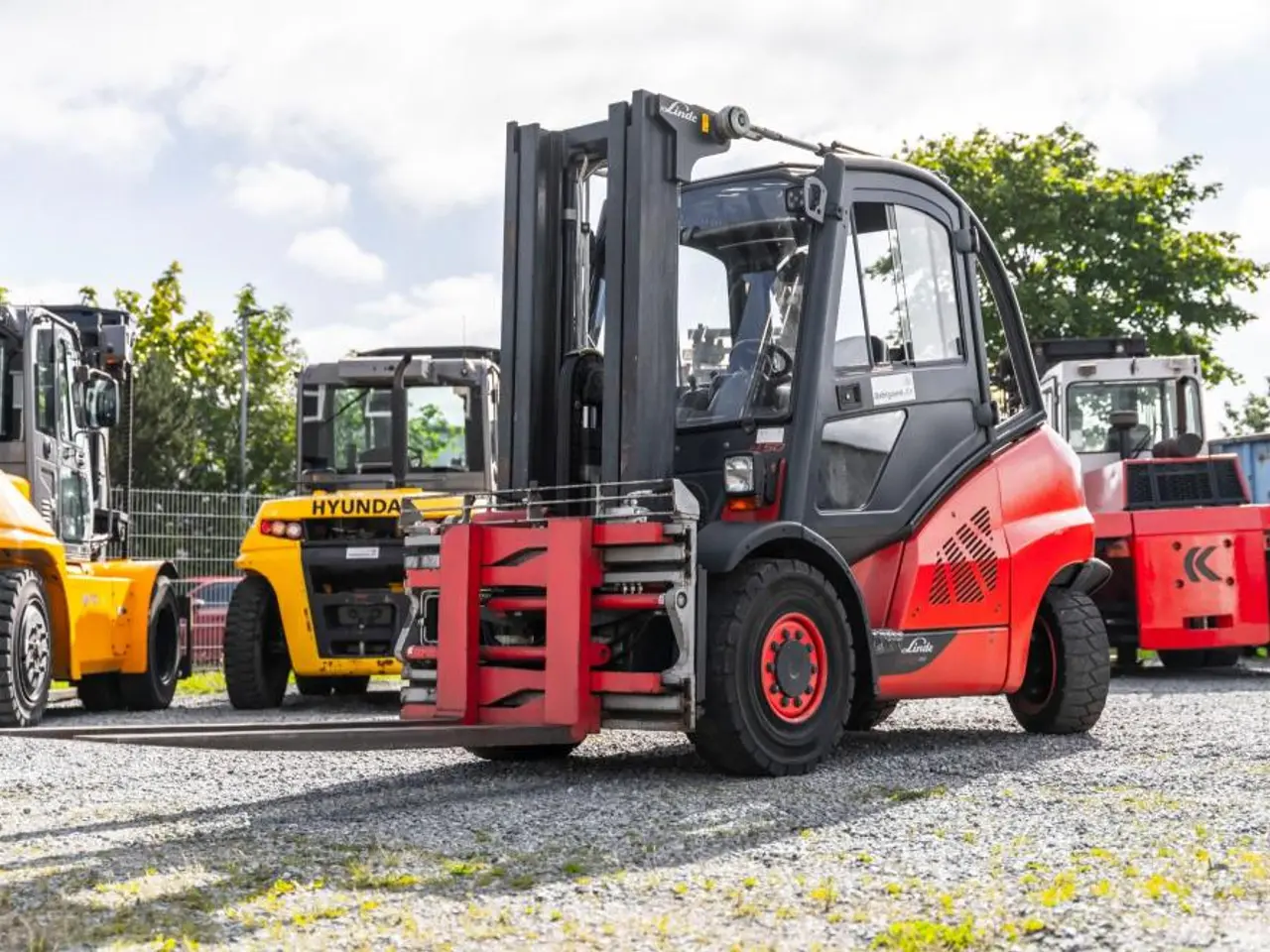 Billede 1 - Linde H50D diesel-gaffeltruck - 5000 kg, 4600 mm - brugt