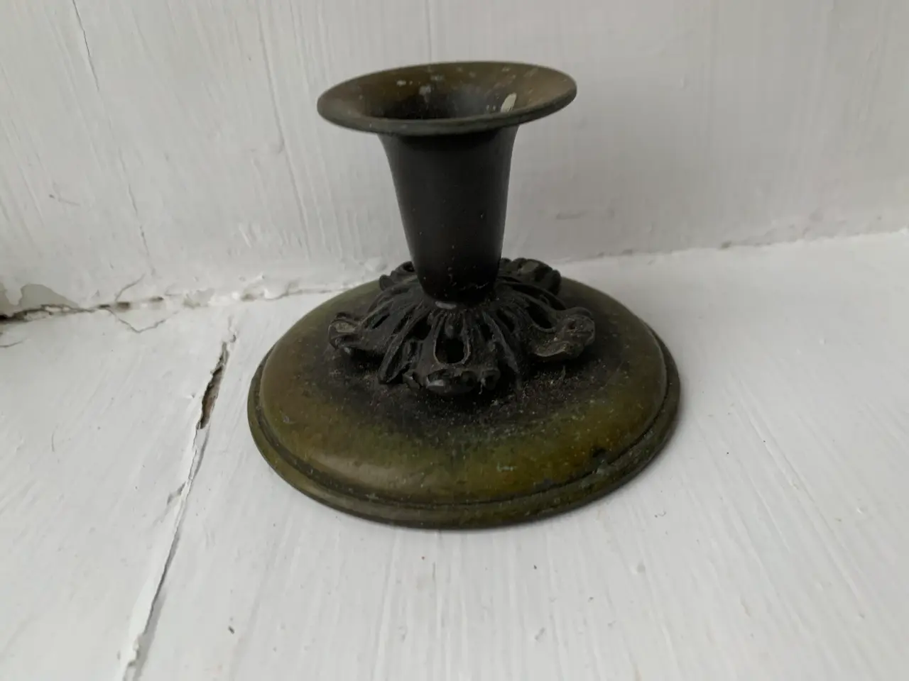 Billede 1 - Lysestage og krus i kunstbronze