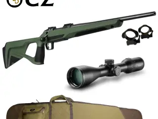 CZ 600 Ergo komplet riffelsæt med Hawke Endurance 30 WA IR-308 Win