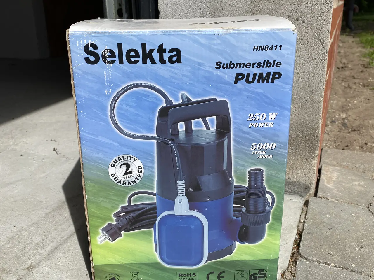 Billede 1 - Dykpumpe Selekta HN8411
