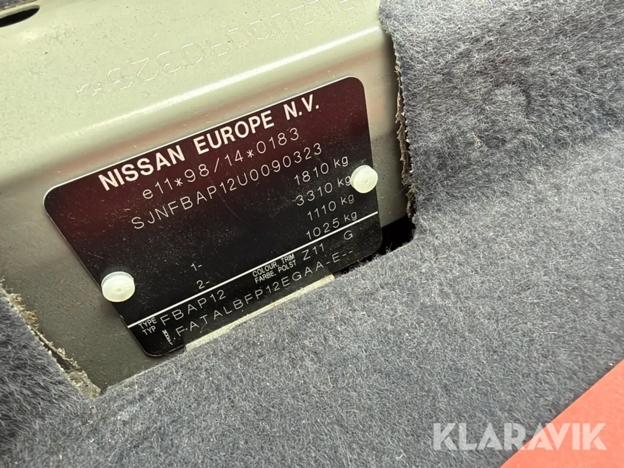 Billede 6 - Personbil Nissan Primera 1,8 5 Dørs