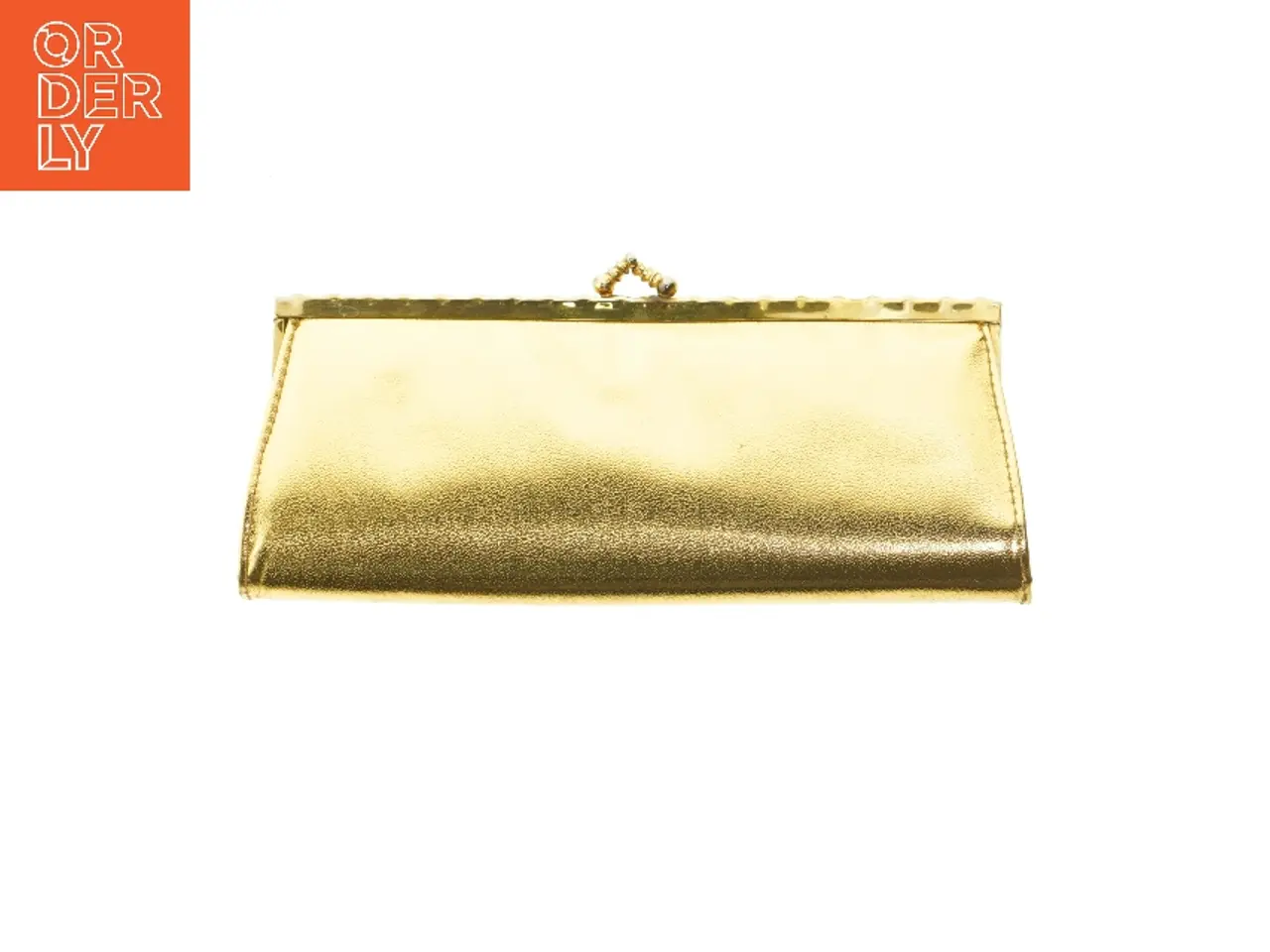 Billede 1 - Guld clutch pung (str. 27x11 cm)