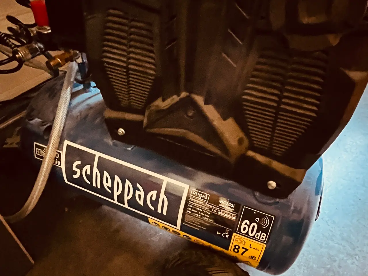 Billede 1 - Luftkompressor SCHEPPACH HC25Si