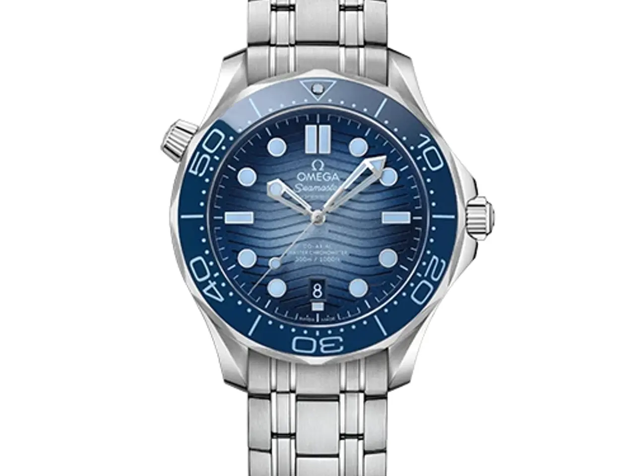 Billede 1 - NYT 42 mm OMEGA Seamaster Diver 300M summer blue