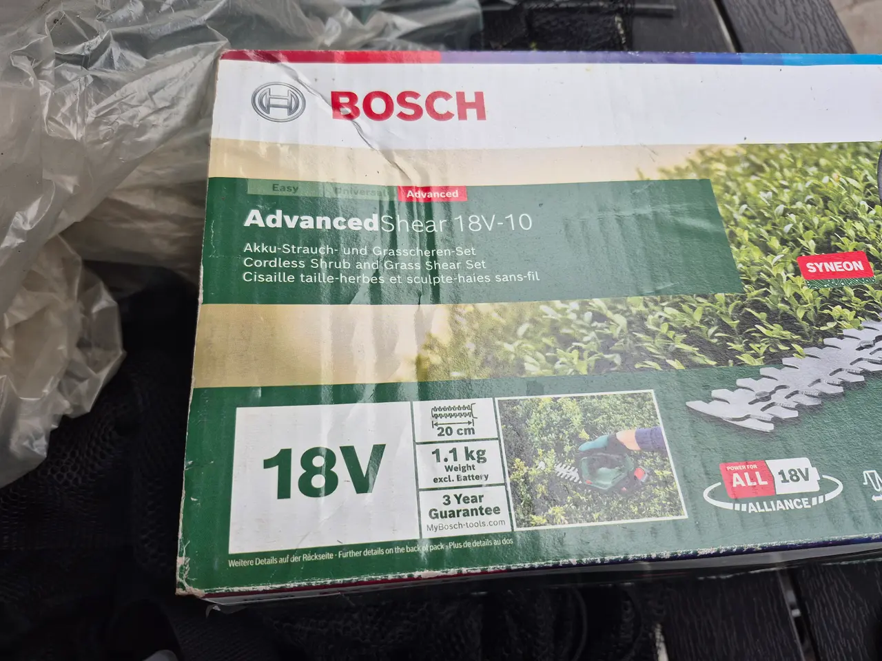 Billede 3 - Bosch Advanced hånd trimmer og Bosck hækklipper 