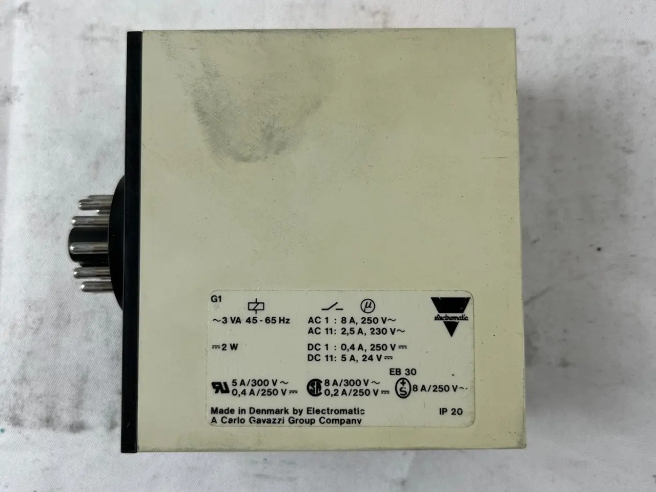 Billede 7 - Carlo Gavazzi S 110 166 724 Combi Timer Automatic