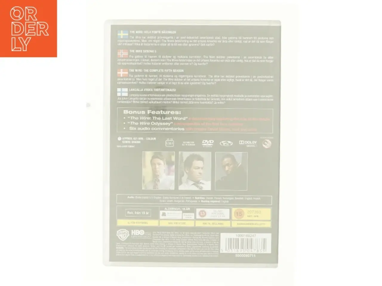 Billede 3 - THE WIRE SEASON 5 - 4 DISC