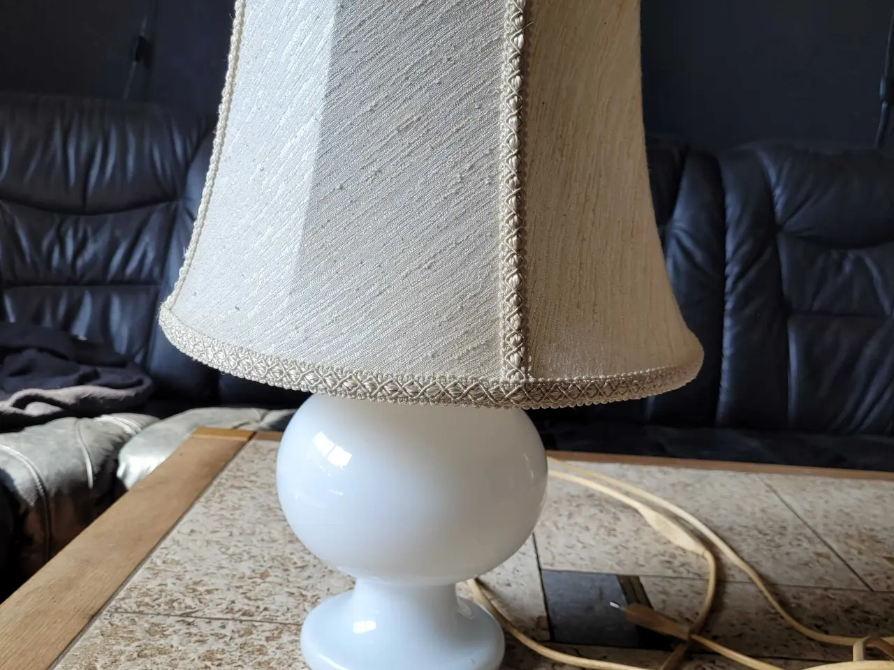 Billede 1 - Holmegaard bordlampe
