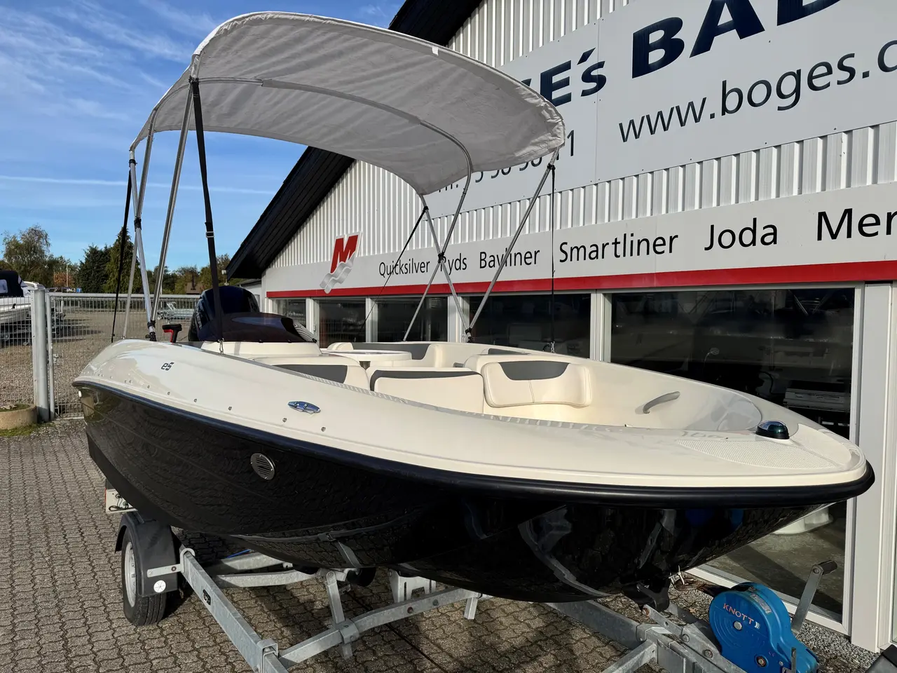 Billede 9 - E5 Element med Mercury 80 hk Merccury-EFI 2,1L og 1350 kg Variant Ocean trailer.