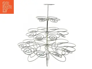 Fin muffinholder med spiral design (str. 33 cm)