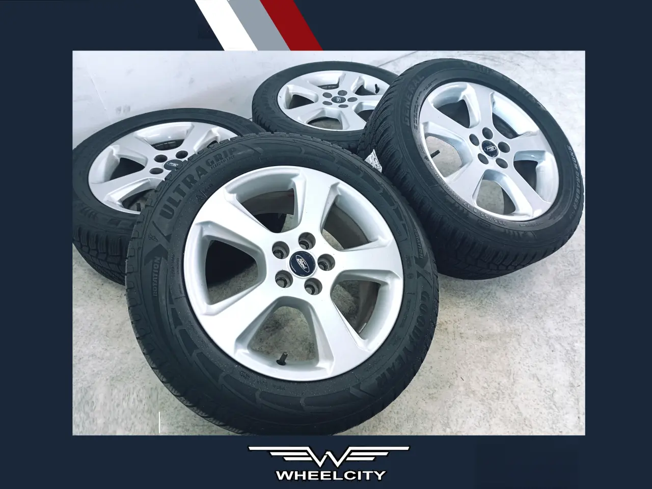 Billede 1 - 5x108 17" ET55 Ford Galaxy/S-Max vinterhjul