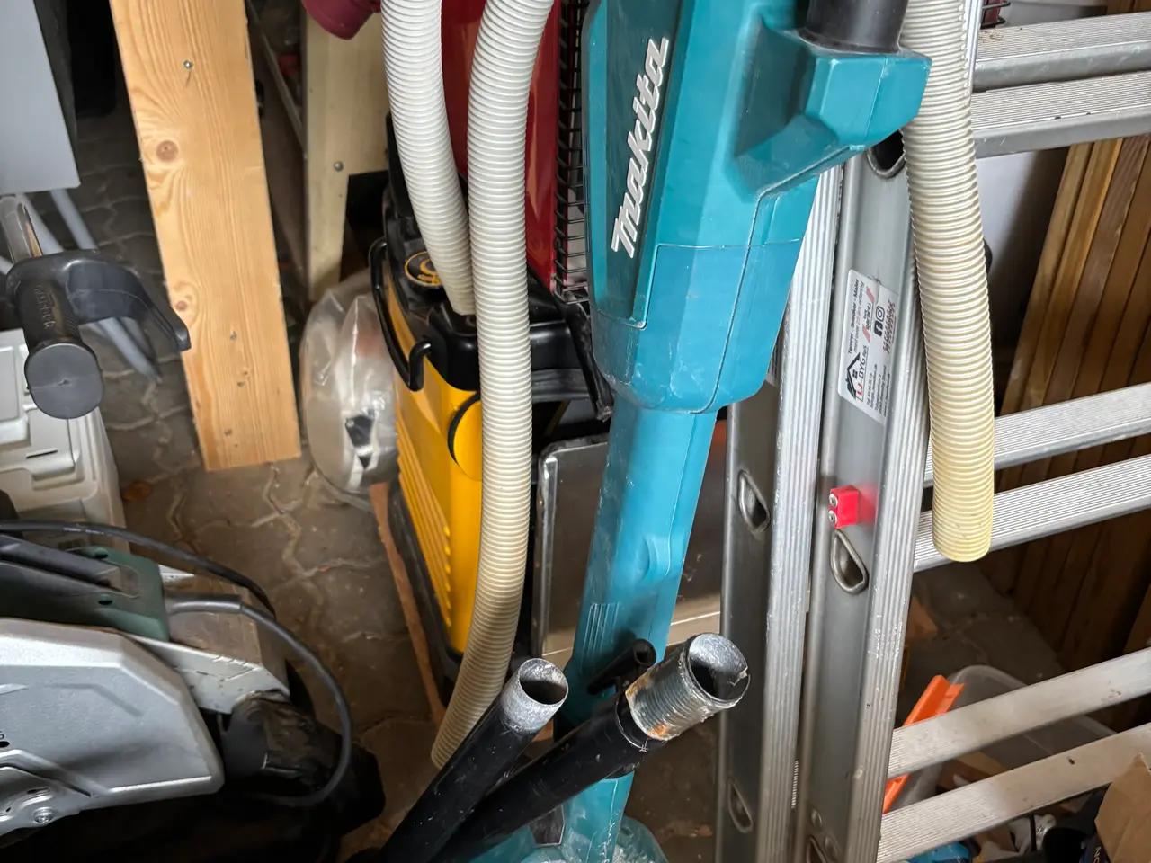 Billede 2 - Girafsliber MAKITA DSL801ZU & Støvsuger